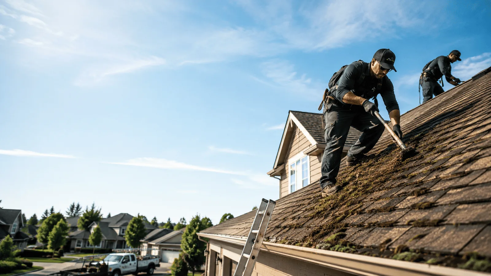 Roof Moss Removal in Vina, CA near me
